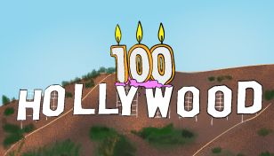 Time of the sign: Hollywood landmark hits 100