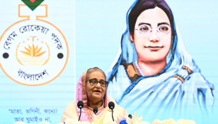 Women empowerment in Bangladesh fulfills Begum Rokeya's dream: PM 