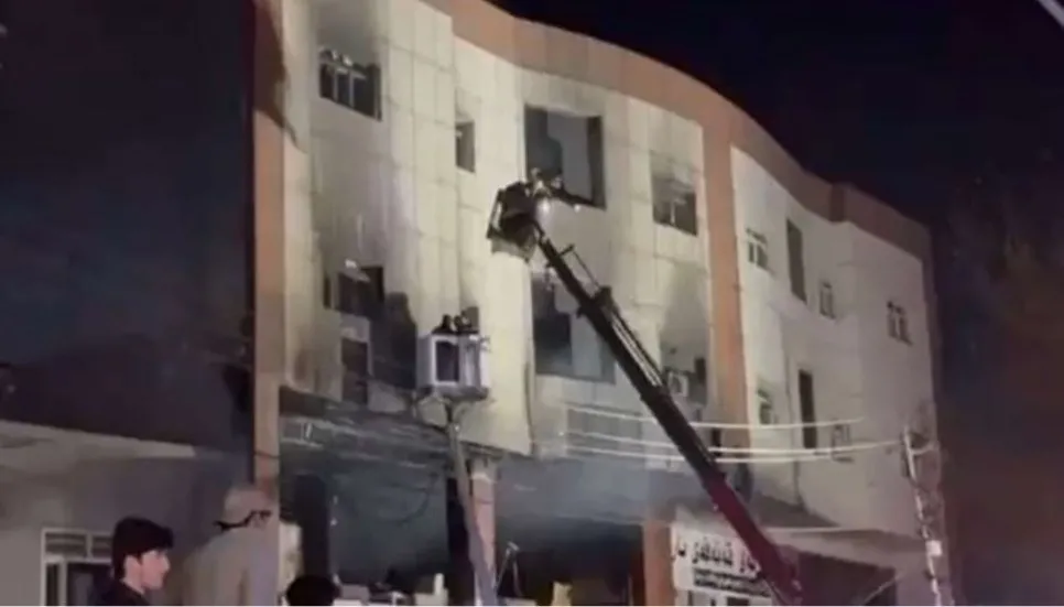 Kurdistan university housing fire kills 14