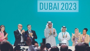 Hasty gavel and standing ovation bring down COP28 curtain