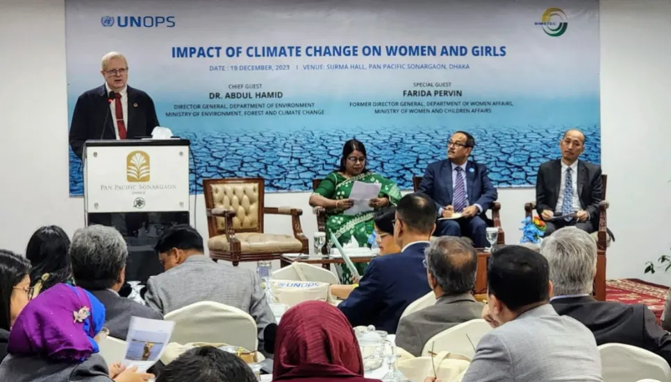 UNOPS, BIMSTEC discuss climate change impact on women, girls 