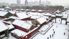 Record-breaking cold hits northern China