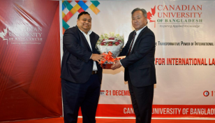 Korean envoy inaugurates language centre at Canadian University of Bangladesh