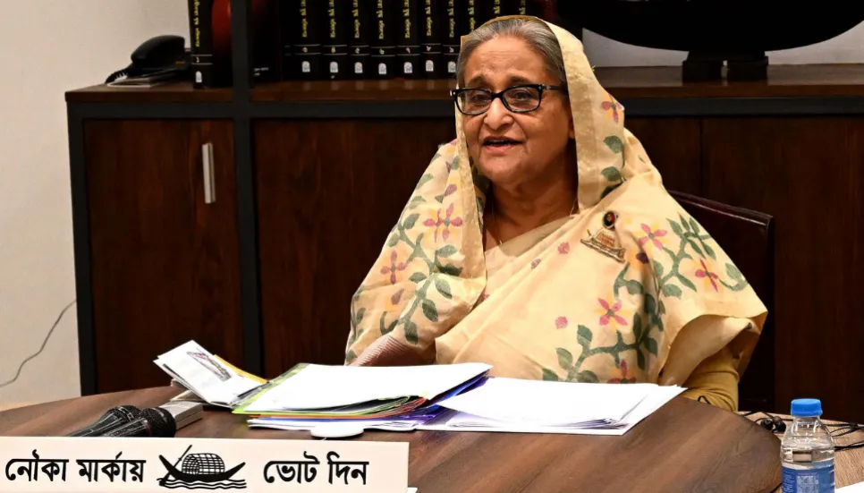 PM urges to keep country free from BNP-Jamaat