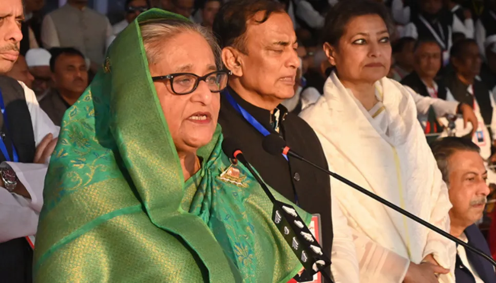 BNP burns people, has no right to do politics: PM 