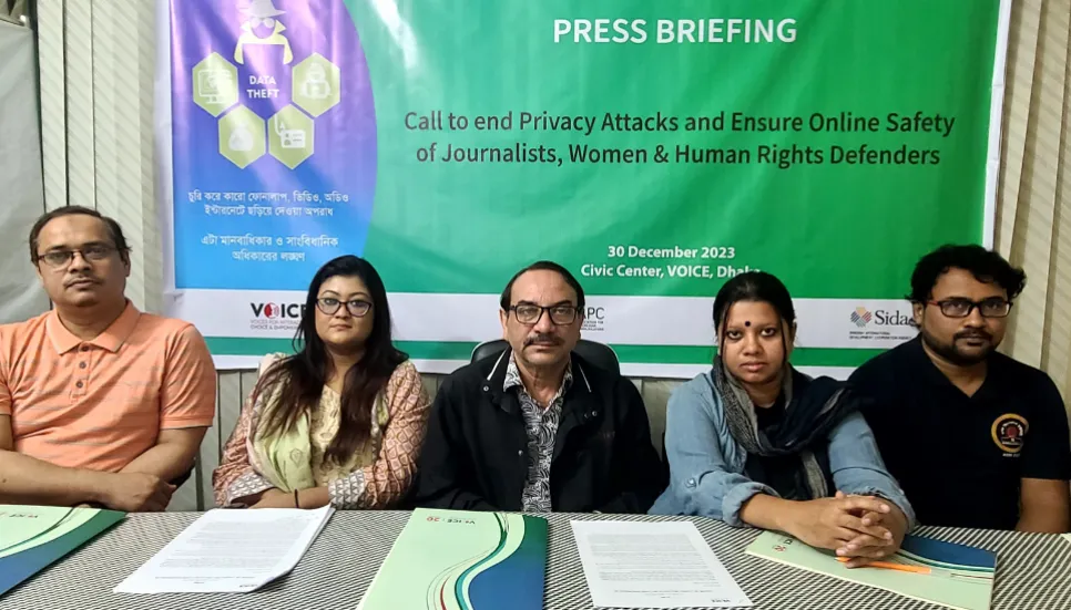 VOICE expresses concerns over online safety of journos, women