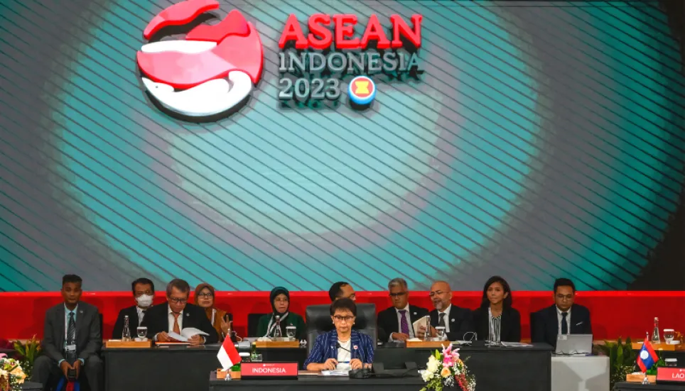 ASEAN ministers urge Myanmar junta to implement peace plan