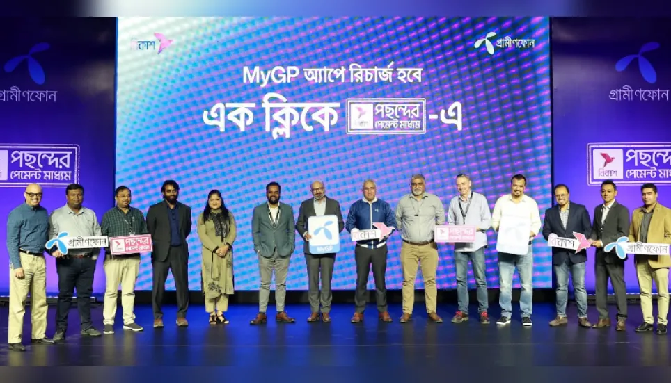 Grameenphone introduces bKash as preferred payment partner