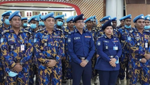 Police contingent leaves for Mali to join UN mission