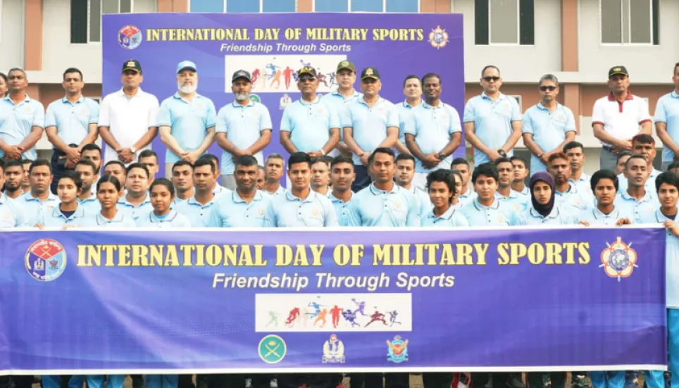 International Day of Military Sports observed in Bangladesh