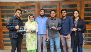 IUB students win AUST robotics competition