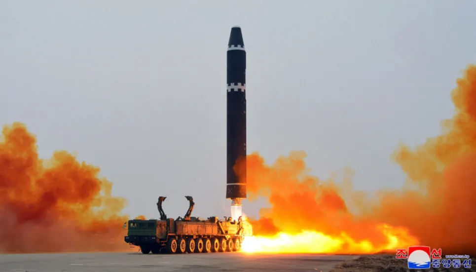 North Korea fires ICBM as warning to US, Seoul