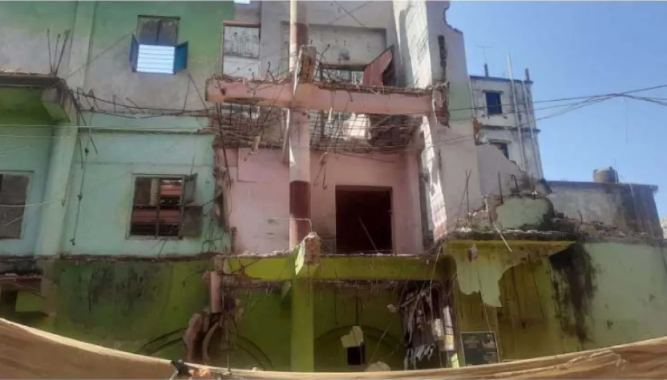 The last cinema hall in Feni demolished