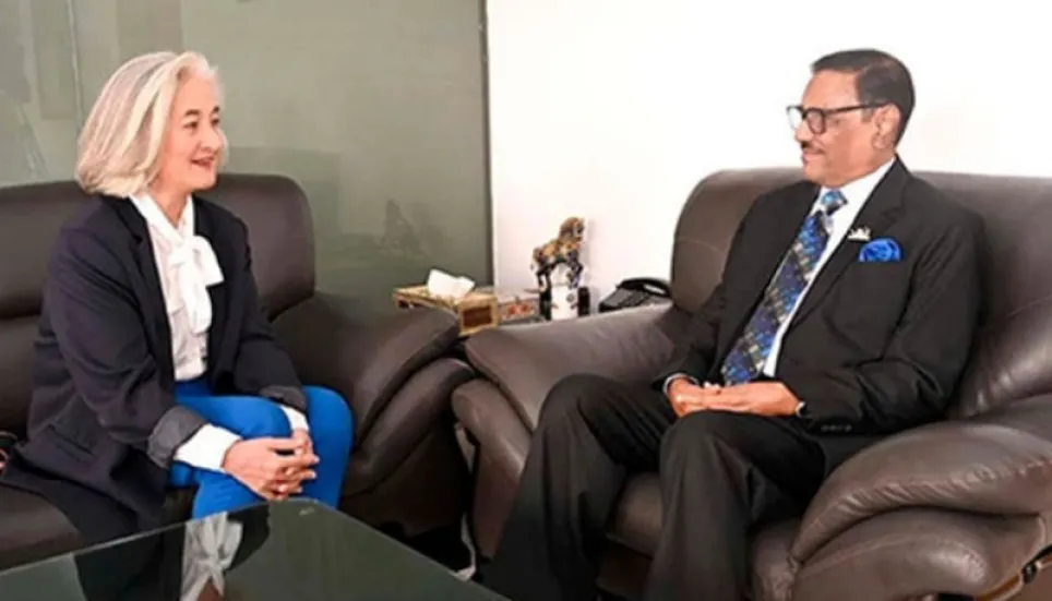 French envoy Masdupuy meets Quader