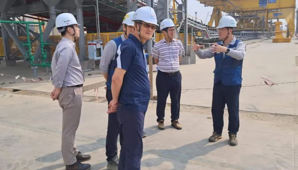 Ambassador Lee visits Matarbari power plant