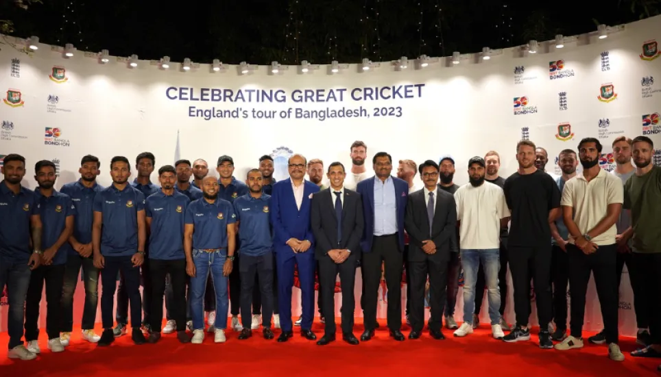 British High Commission hosts England, Bangladesh cricket teams