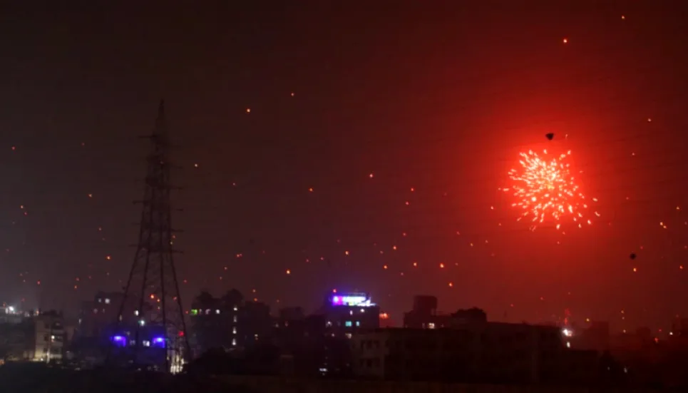 Fires reported across Dhaka during New Year celebrations