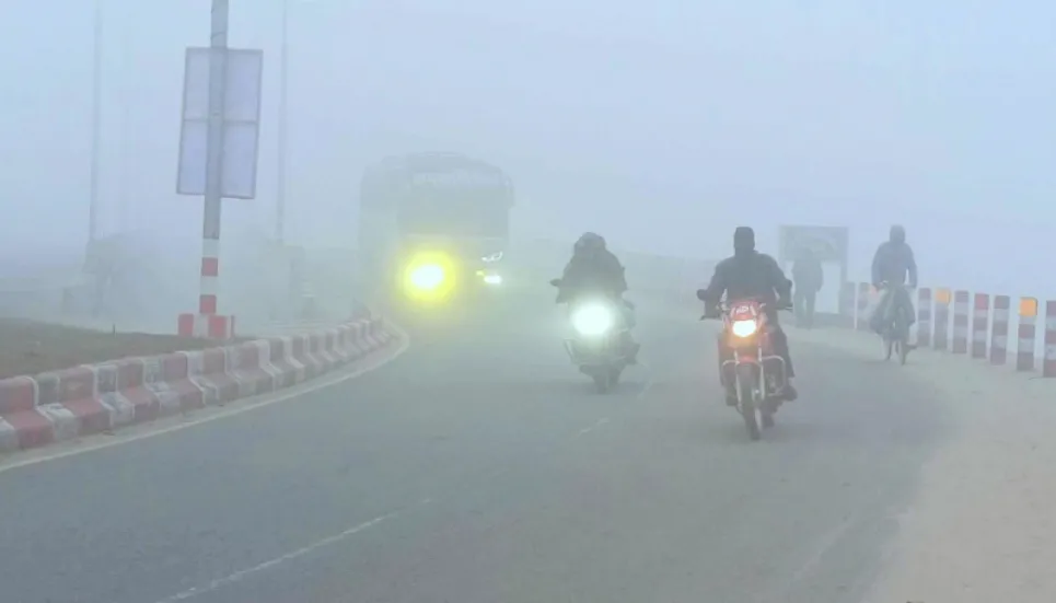 Mild cold wave sweeping across parts of Bangladesh