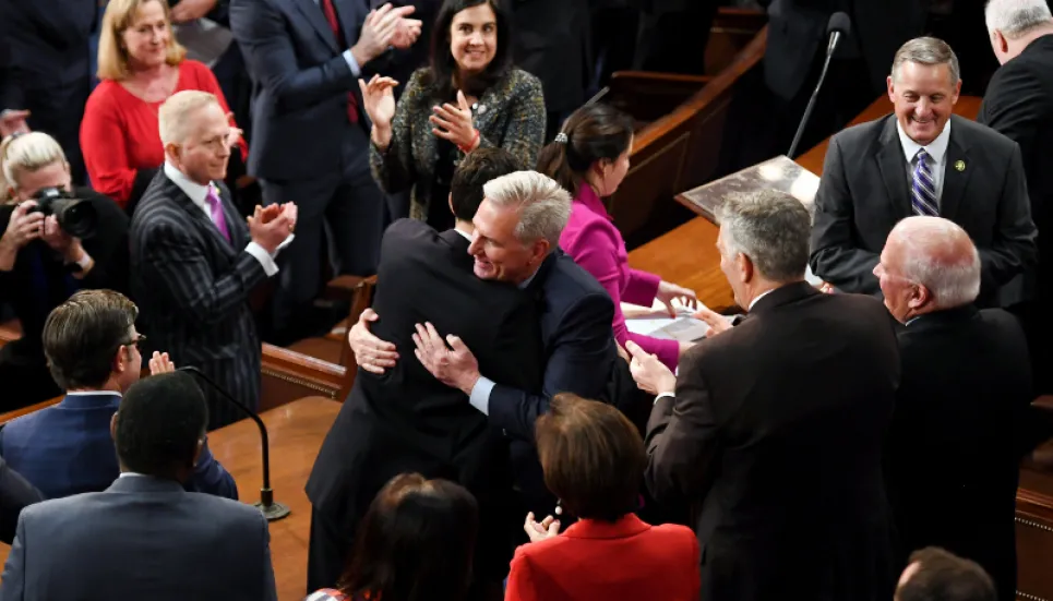 McCarthy named US House speaker