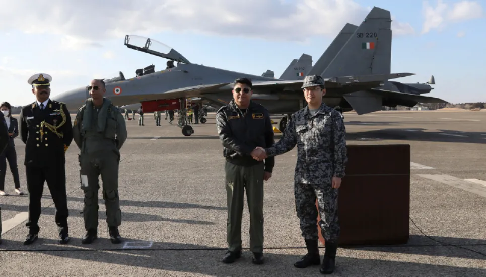 Japan, India start first joint fighter jet drill