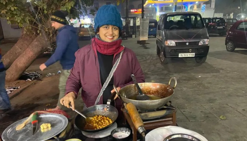 Young Delhi entrepreneur quits British Council job to run tea-stall