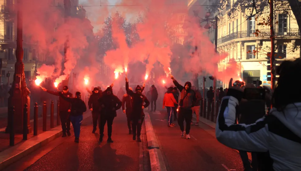 France gripped by strikes, protests against pension reform