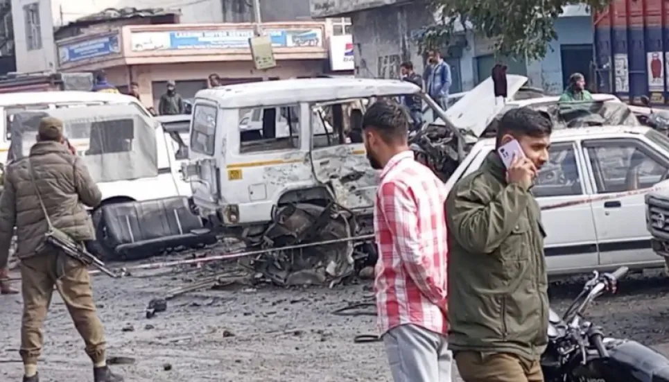 Six injured in twin blasts in Jammu
