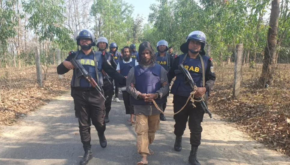 2 militants arrested from Rohingya camp after gunfight: RAB