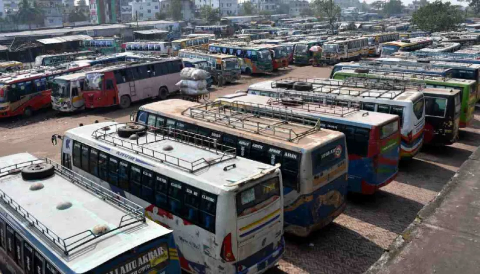 Sylhet transport workers withdraw strike after 5hrs