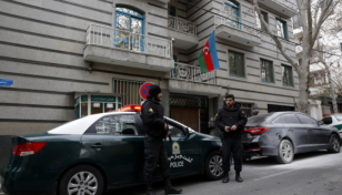 One killed in attack on Azerbaijan embassy in Iran