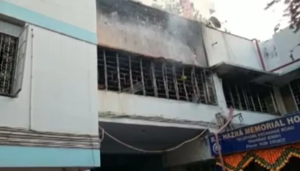 Six killed in Jharkhand hospital fire