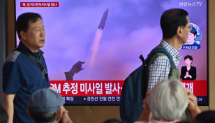 North Korea fires long-range ballistic missile