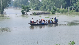 Flood situation worsens in Kurigram