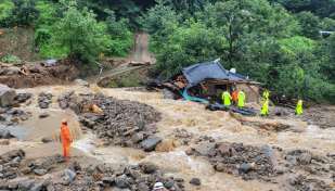 Heavy rains, flooding leave 22 dead in South Korea