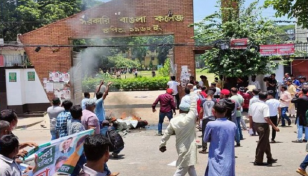 BNP procession comes under attack in Mirpur