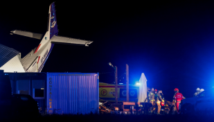 Plane crashes into hangar in Poland, killing five