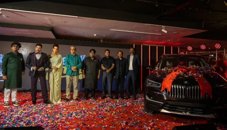 Nagad’s BMW car goes to Dhaka’s Mahbub