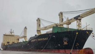 Vessel with RNPP goods docks at Mongla
