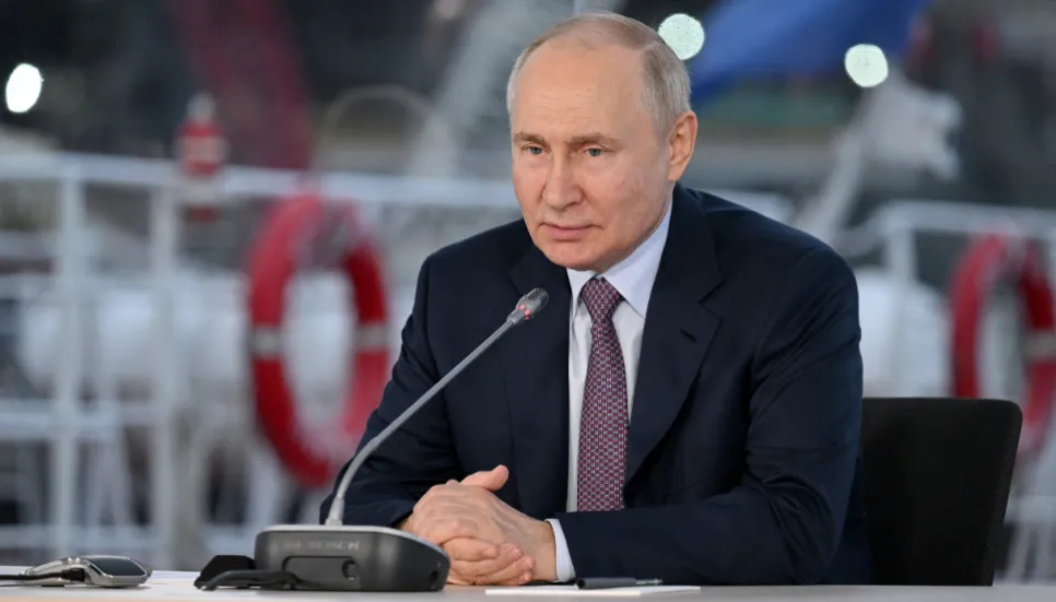 Western weapons, support not helping Ukraine: Putin