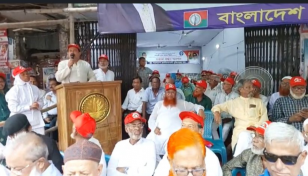 Freedom fighters stage six-hour hunger strike at Nayapaltan