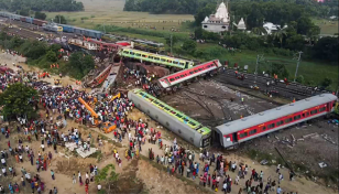 3 Indian rail workers arrested over deadly train crash