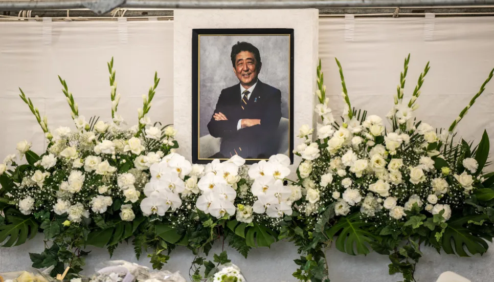 Japan marks first anniv of ex-PM Abe's killing