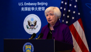 Yellen says visit helps put US-China ties on 'surer footing'