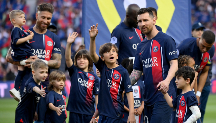 PSG lose on Messi farewell