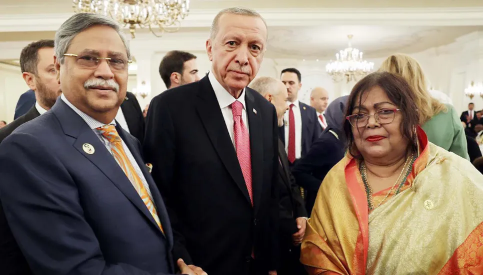 President attends Erdogan's oath-taking ceremony