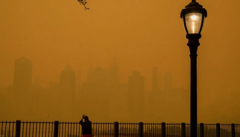 Canada wildfires shroud New York in apocalyptic haze