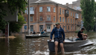 Eight dead from Ukraine dam flooding: Russia