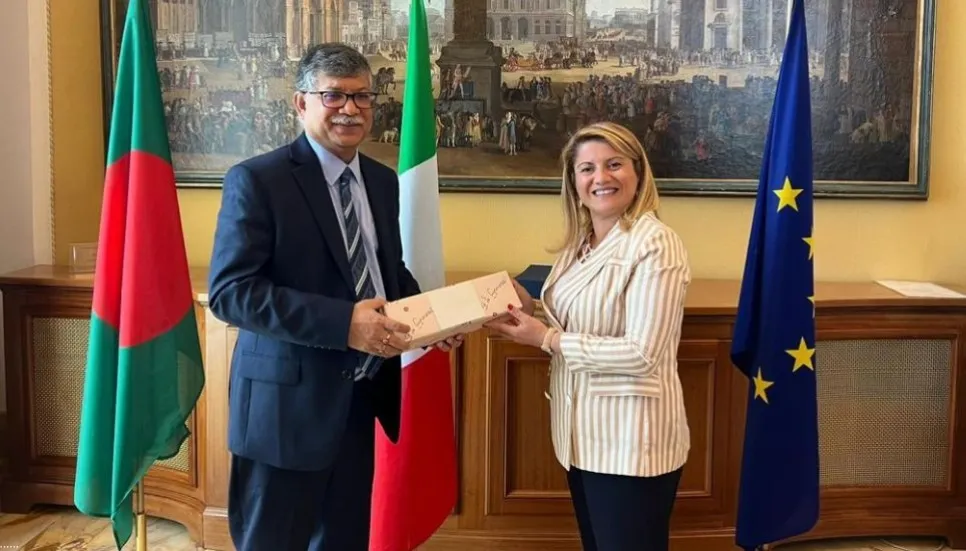 Italy lauds development journey of Bangladesh