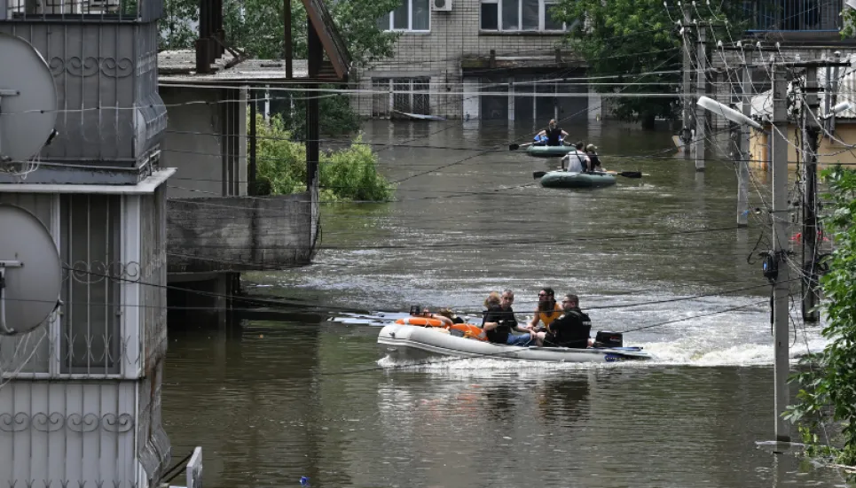 Deadly shelling in flood-hit region as Ukrainian, Russian forces clash