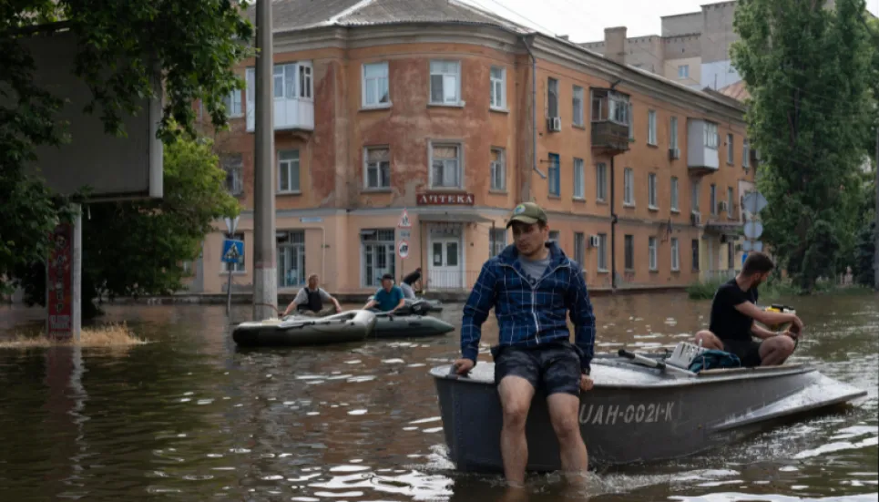 Eight dead from Ukraine dam flooding: Russia